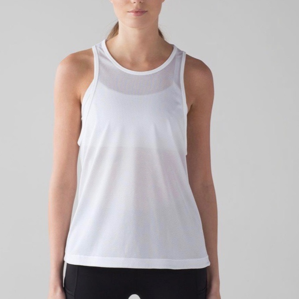 Lululemon Squad Goals Tank - Mesh - NEVER WORN